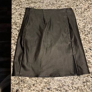 Windsor Faux Leather Skirt